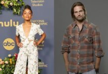 ‘Duster’: Rachel Hilson e Josh Holloway estrelam nova série Rachel Hilson e Josh Holloway estrelam 'Duster', nova série de J.J Abrams (Fotos: Rachel Luna/FilmMagic e Divulgação/ABC)
