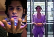 Warner divulga primeiro trailer de ‘Besouro Azul’, com Bruna Marquezine Xolo Maridueña e Bruna Marquezine em "Besouro Azul"