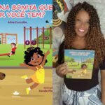 Escritora Aline Carvalho lança livro infantil “Menina Bonita, Que Cor Você Tem?” (Foto: Divulgação)