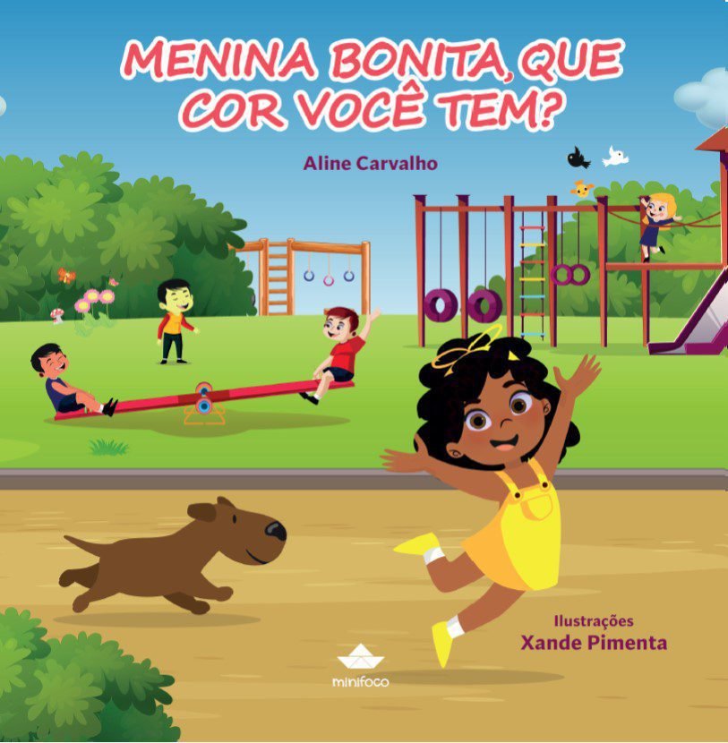 Escritora Aline Carvalho lança livro infantil "Menina Bonita, Que Cor Você Tem?" (Foto: Divulgação)