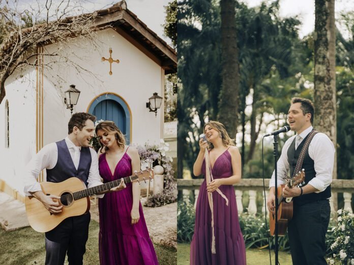 Luca Latorre e Lorenza Pozza são os artistas por trás da trilha sonora dos casamentos do The Town (Fotos: Janaína Carvalho e Kate Diego)