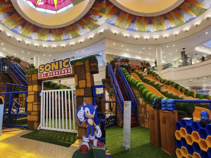 Sonic ganha parque temático no NorteShopping, na Zona Norte do Rio (Foto: Divulgação)