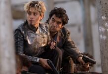 Filme ‘Grande Sertão’ estreia no Complexo do Alemão com sessão gratuita “Grande Sertão”, tem pré-estreia gratuita no Complexo do Alemão com a presença de Caio Blat, Luellem de Castro e Mariana Nunes (Foto: Helena Barreto)