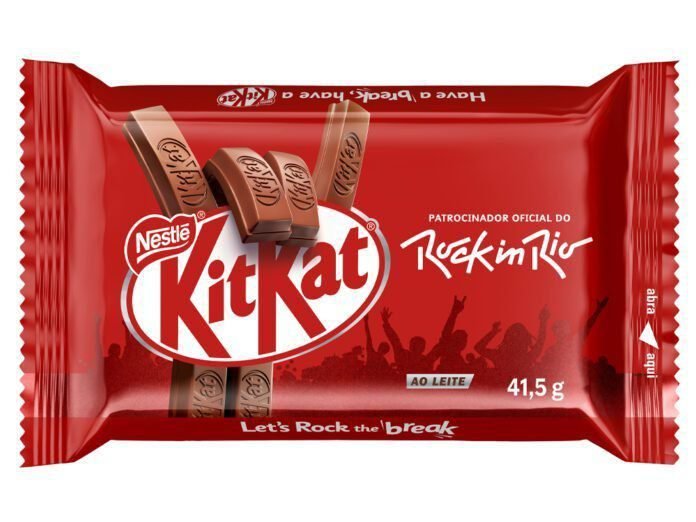 KITKAT celebra 40 anos de Rock in Rio com nova edição limitada (Foto: Divulgação)