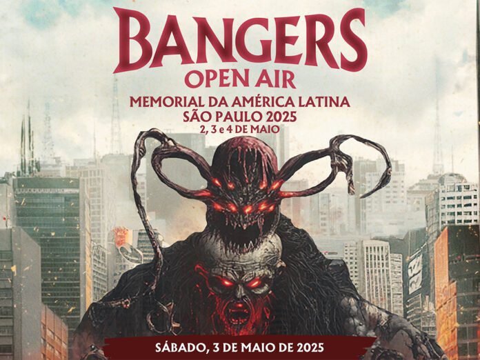 Bangers Open Air 2025: 18 bandas confirmadas em festival de metal em SP