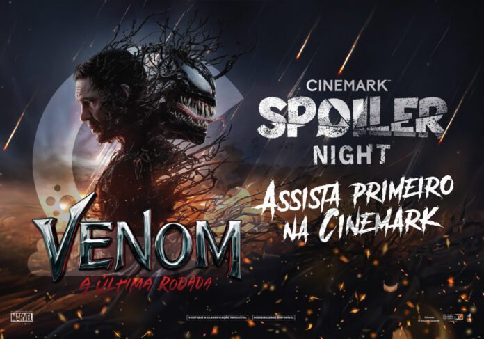 Cinemark promove sessões antecipadas de 'Venom' em três cidades do Brasil