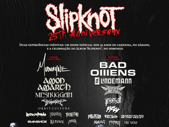 KNOTFEST Brasil anuncia novas bandas e show especial do Slipknot