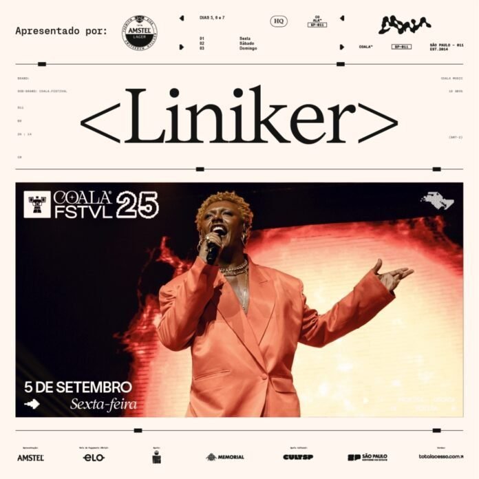 Liniker é a primeira atração confirmada para o Coala Festival 2025, em São Paulo (Foto: Divulgação)