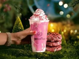 Go Coffee aposta em inovação com frappe de Natal inspirado em viral do TikTok e sorteio de carro 0 km Go Coffee lança o Frappe Red Velvet Choco Crackle, bebida de Natal inspirada em viral do TikTok (Foto: Divulgação)