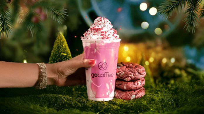 Go Coffee lança o Frappe Red Velvet Choco Crackle, bebida de Natal inspirada em viral do TikTok (Foto: Divulgação)