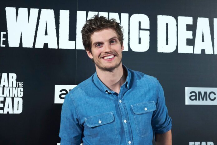 Ator Daniel Sharman em evento para fãs da série 'Fear the Walking Dead' realizado na cidade Madrid em 2017 (Foto Carlos Alvarez)