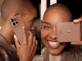Motorola apresenta smartphones na Cor do Ano 2025, Mocha Mousse Cor Pantone Mocha Mousse marca lançamento de smartphones Motorola (Fotos Divulgação)