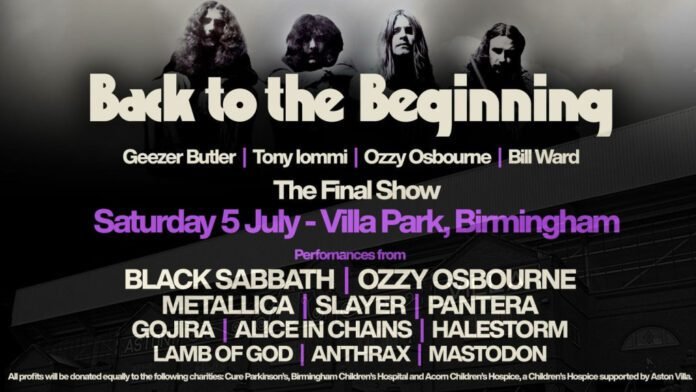 'Back To The Beginning': última reunião de Ozzy com Black Sabbath (Foto: Divulgação)