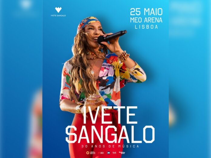 Ivete Sangalo se apresenta na MEO Arena, em Lisboa, para comemorar seus 30 anos de carreira com grandes sucessos (Foto: Divulgação)