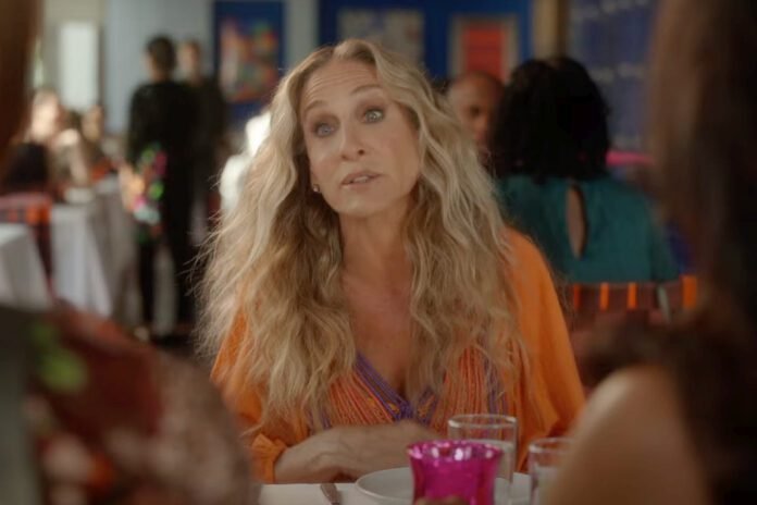 Novo trailer de 'And Just Like That' revela reencontro de Carrie e Aidan e mudanças nas personagens (Foto: Reprodução) Novo trailer de 'And Just Like That' revela reencontro de Carrie e Aidan e mudanças nas personagens (Foto: Reprodução)
