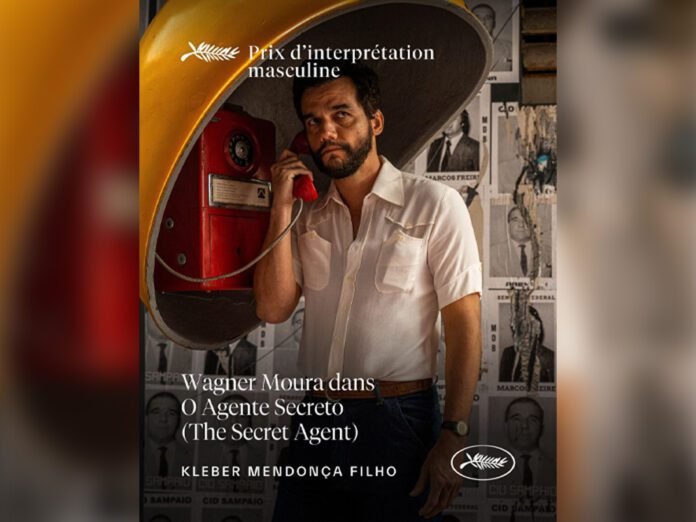Wagner Moura é premiado como Melhor Ator em Cannes por 'O Agente Secreto' (Foto: Divulgação)