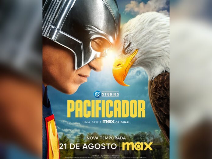 A segunda temporada da série original da Max 'Pacificador', da DC Studios, estreia em 21 de agosto