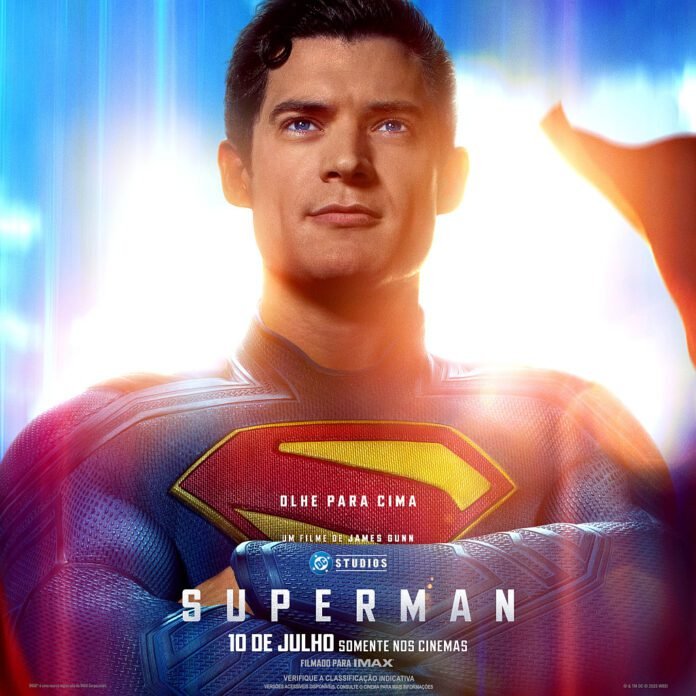 'Superman' estreia em julho e ganha destaque em campanha da Warner Bros