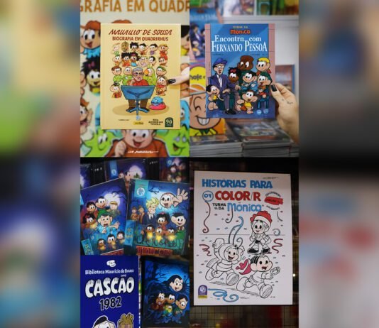 Turma da Mônica ganha edições temáticas na Bienal do Livro Rio 2025 MSP Estúdios apresenta novidades na Bienal do Livro Rio 2025 (Foto: Divulgação)