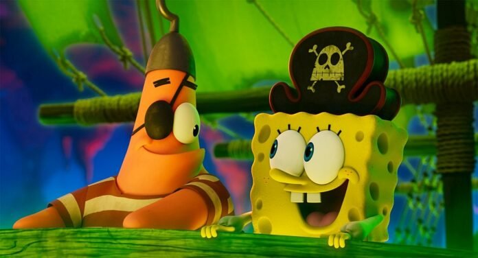 Novo filme de 'Bob Esponja' estreia nos cinemas em 25 de dezembro (Foto: Divulgação/Paramount Pictures)