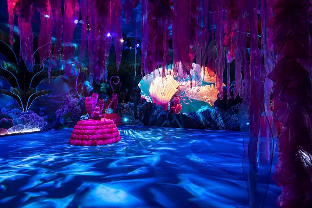 Experiência inclui ambientação de 'Procurando Nemo' (Foto: B12 Filmes) Experiência inclui ambientação de 'Procurando Nemo' (Foto: B12 Filmes)