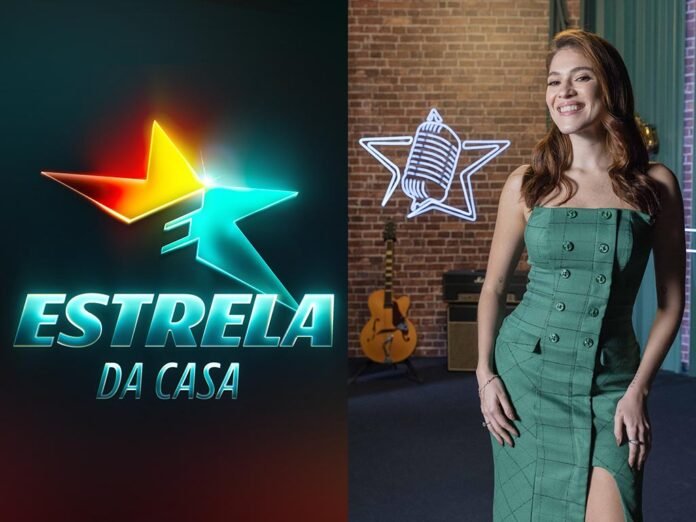 Ana Clara apresenta a segunda temporada de 'Estrela da Casa', que conta com Michel Teló como mentor dos artistas (Foto: TV Globo)