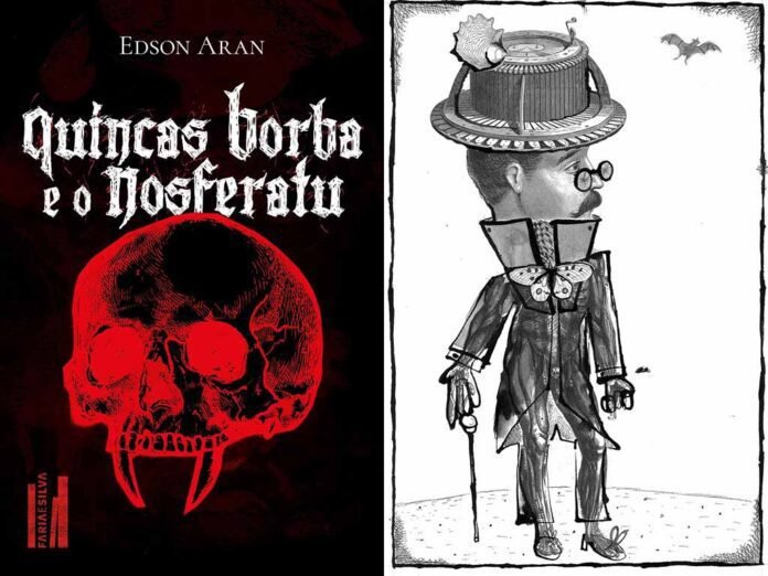 'Quincas Borba e o Nosferatu' reúne universos de Machado de Assis e Bram Stoker (Fotos: Divulgação) 'Quincas Borba e o Nosferatu' reúne universos de Machado de Assis e Bram Stoker (Fotos: Divulgação)