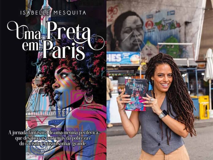 'Uma Preta em Paris': livro narra a trajetória de Isabelle Mesquita (Foto: Divulgação) 'Uma Preta em Paris': livro narra a trajetória de Isabelle Mesquita (Foto: Divulgação)