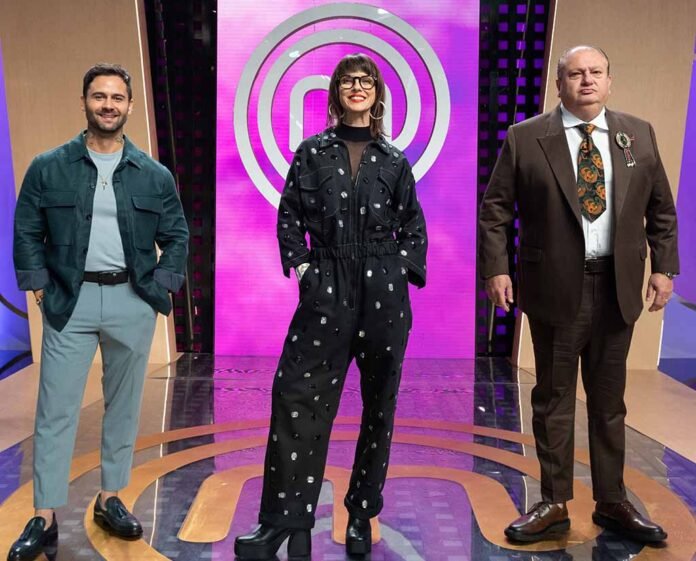 Diego Lozano, Helena Rizzo e Erick Jacquin voltam ao 'Masterchef Confeitaria' (Foto: Divulgação/Band)