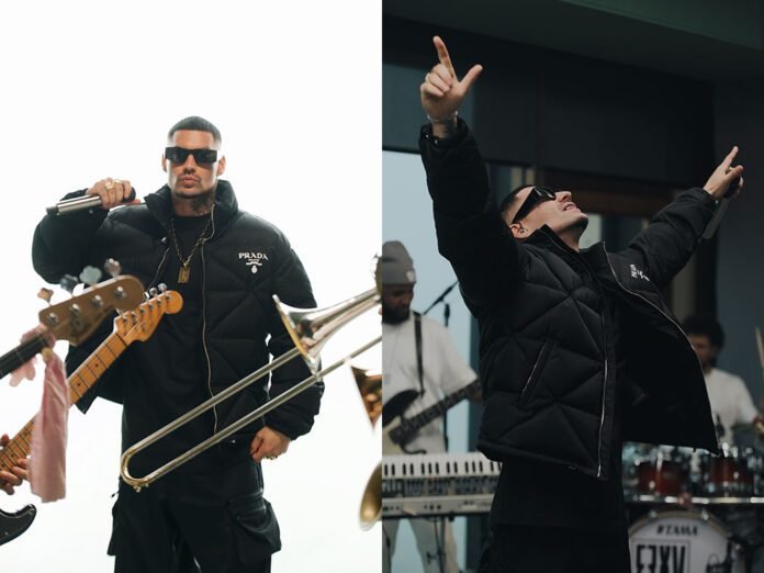 Novo álbum de Filipe Ret revisita 'Nume' com gravação ao vivo (Fotos: Steff Lima/arte: Moving Comunicação)