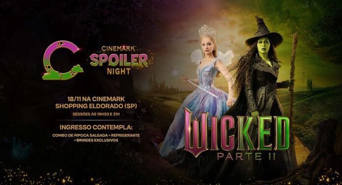 inemark exibe ‘Wicked: Parte II’ antes da estreia oficial