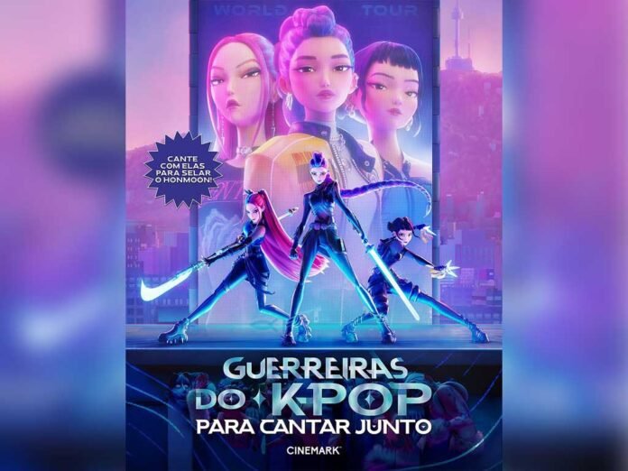 Cinemark exibe 'Guerreiras do K-Pop' em versão Sing Along