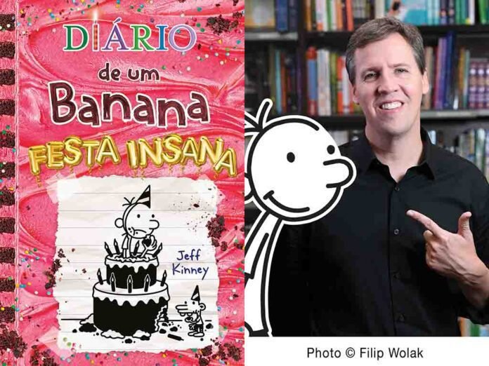 Jeff Kinney lança o 20º livro de 'Diário de um Banana' no Brasil Jeff Kinney lança o 20º livro de 'Diário de um Banana' no Brasil