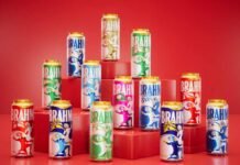 Coleção da Brahma para o Carnaval 2026 destaca escolas do Grupo Especial Latas da Brahma celebram as 12 escolas do Grupo Especial do Rio Carnaval em 2026 (Foto: Divulgação)