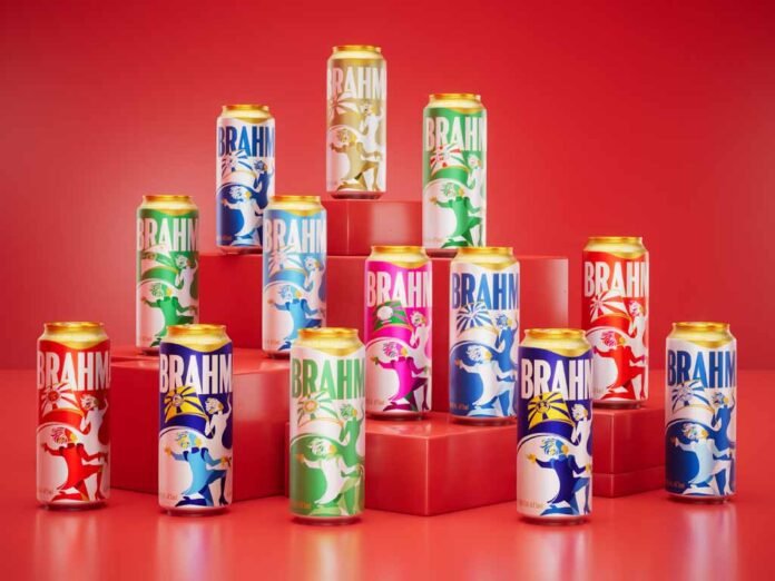 Latas da Brahma celebram as 12 escolas do Grupo Especial do Rio Carnaval em 2026 (Foto: Divulgação) Latas da Brahma celebram as 12 escolas do Grupo Especial do Rio Carnaval em 2026 (Foto: Divulgação)