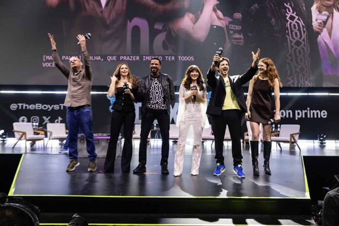 Elenco de 'The Boys' participa do painel na CCXP25e apresenta teaser exclusivo da temporada final (Foto: Divulgação/Amazon)