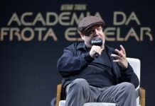 Paramount+ apresenta clipe de ‘Star Trek: Academia da Frota Estelar’ na CCXP Paul Giamatti revela clipe de ‘Star Trek: Academia da Frota Estelar’ (Foto: Cleiby Trevisan)