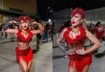 Estácio de Sá: Ravena esclarece episódio envolvendo ex-BBB Lumena Musa da Estácio de Sá explica críticas após incidente com Lumena (Foto: @ravenahanniely.oficial/CO Assessoria)