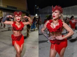 Estácio de Sá: Ravena esclarece episódio envolvendo ex-BBB Lumena Musa da Estácio de Sá explica críticas após incidente com Lumena (Foto: @ravenahanniely.oficial/CO Assessoria)