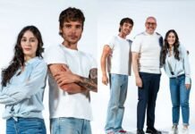 Musical ‘Percy Jackson – O Ladrão de Raios’ apresenta protagonistas da versão brasileira João Lucas e Marianna Alexandre apresentam Percy e Annabeth na versão brasileira do musical ‘Percy Jackson – O Ladrão de Raios’, anunciada pela Lab Cultural durante painel na CCXP (Foto: Luis França)