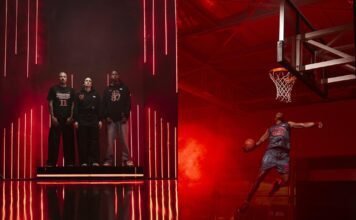 NBA e Netflix lançam collab de ‘Stranger Things’ com venda no Brasil Netflix e NBA lançam peças de 'Stranger Things' e ampliam ações no mercado nacional (Fotos: Divulgação)