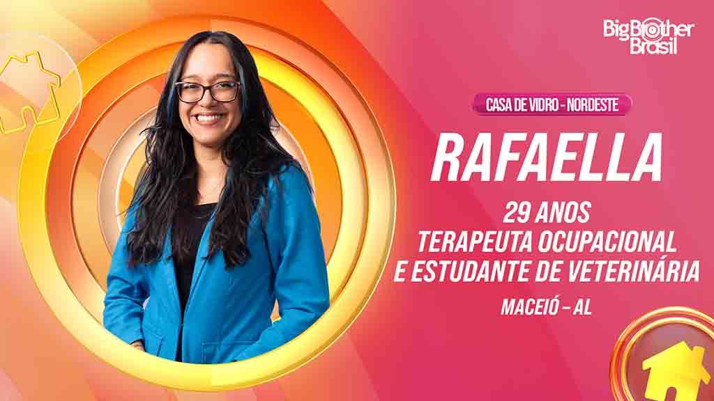 BBB26: participante Rafaella da região Nordeste (Foto: Divulgação/Globo) BBB26: participante Rafaella da região Nordeste (Foto: Divulgação/Globo)