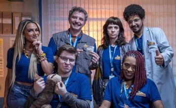 Filme ‘Bolão da Firma’ conclui gravações com elenco de humor Encerram as gravações de ‘Bolão da Firma’, nova longa dos Estúdios Globo com talentos do humor (Foto: Globo/ Angélica Goudinho)