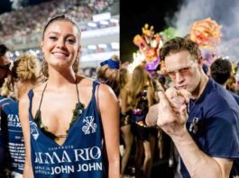 Sophie Charlotte e Matt Smith passam pelo Camarote Alma Rio no Carnaval Sophie Charlotte e Matt Smith são os destaques de segunda-feira no Camarote Alma Rio (Foto: Miguel Sá)