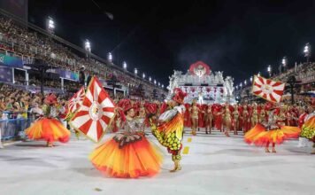 Viradouro vence Estandarte de Ouro 2026 no Rio Viradouro conquista cinco prêmios no Estandarte 2026 (Foto: Alexandre Macieira/Riotur)