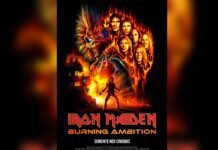 Documentário sobre Iron Maiden ganha trailer e data no Brasil 'Iron Maiden: Burning Ambition' estreia nos cinemas em maio (Foto: Divulgação)