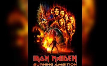 Documentário sobre Iron Maiden ganha trailer e data no Brasil 'Iron Maiden: Burning Ambition' estreia nos cinemas em maio (Foto: Divulgação)