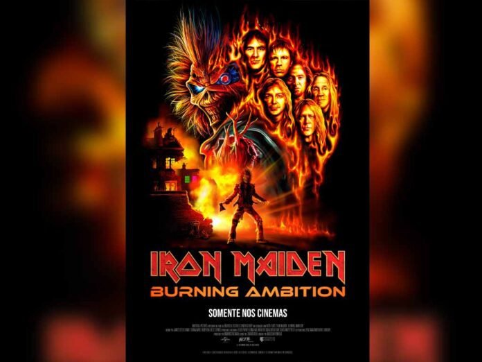 'Iron Maiden: Burning Ambition' estreia nos cinemas em maio (Foto: Divulgação)