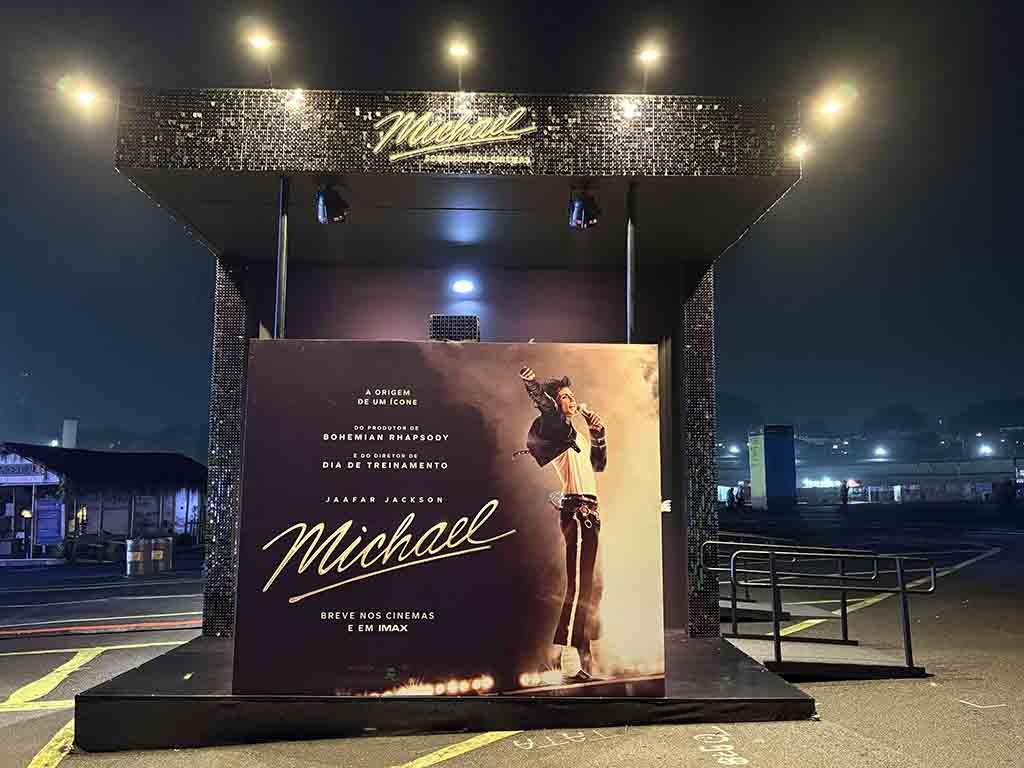 'Michael' e 'Super Mario Galaxy: O Filme' ganham espaço no Lollapalooza 2026 (Foto: Divulgação/Universal Pictures) 'Michael' e 'Super Mario Galaxy: O Filme' ganham espaço no Lollapalooza 2026 (Foto: Divulgação/Universal Pictures)