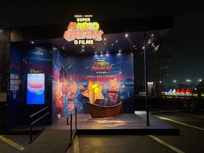 Universal ativa filmes 'Super Mario Galaxy: O Filme' no Lolla (Foto: Divulgação/Universal Pictures) Universal ativa filmes 'Super Mario Galaxy: O Filme' no Lolla (Foto: Divulgação/Universal Pictures)